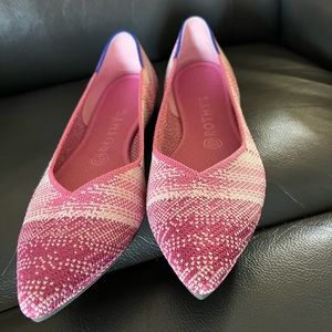 Limited Edition Breast cancer Rothy’s size 9.5